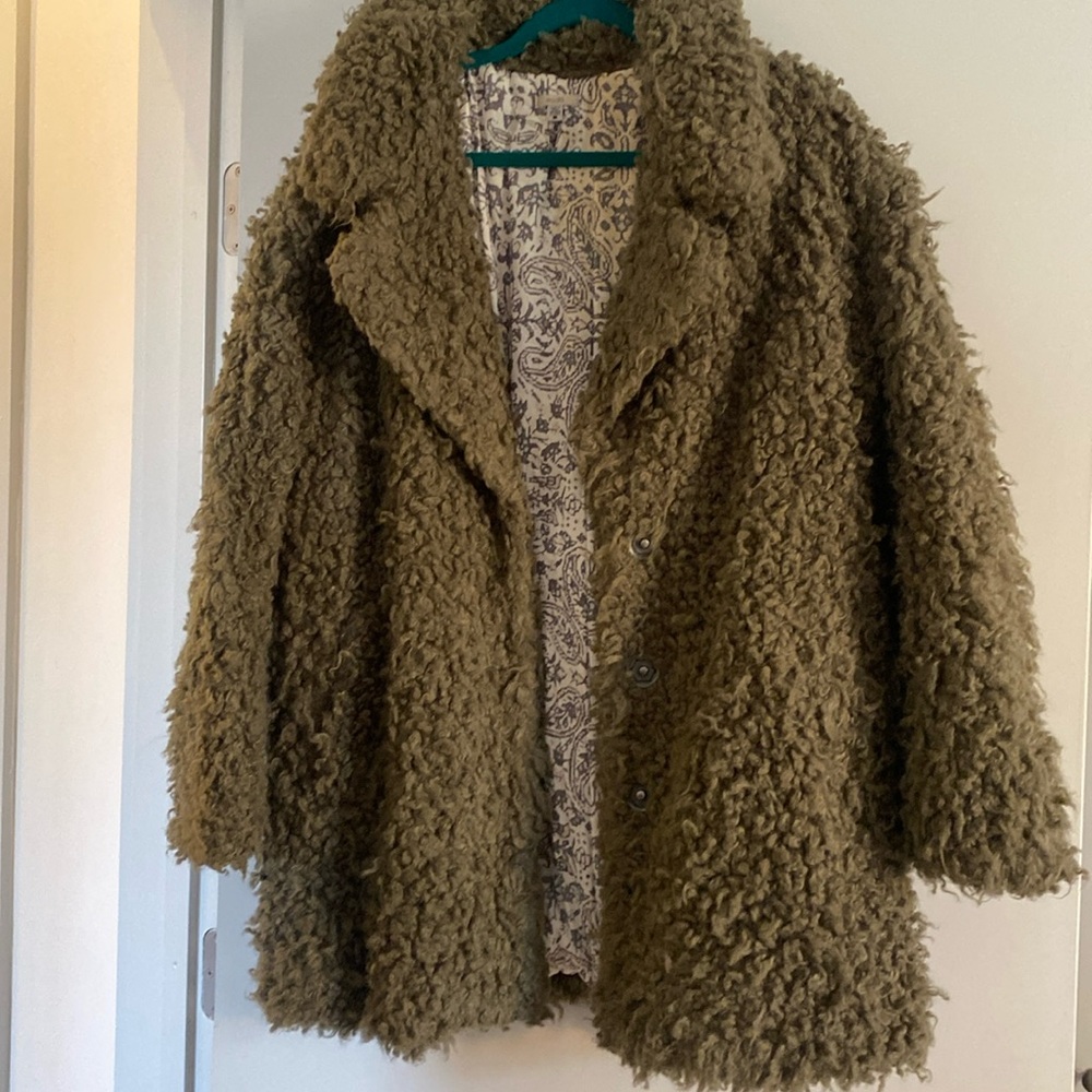 Urban Outfitters Ecoté Fur Coat